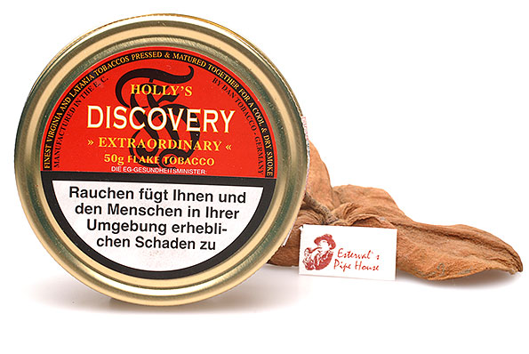 Hollys Discovery Pipe tobacco 50g Tin